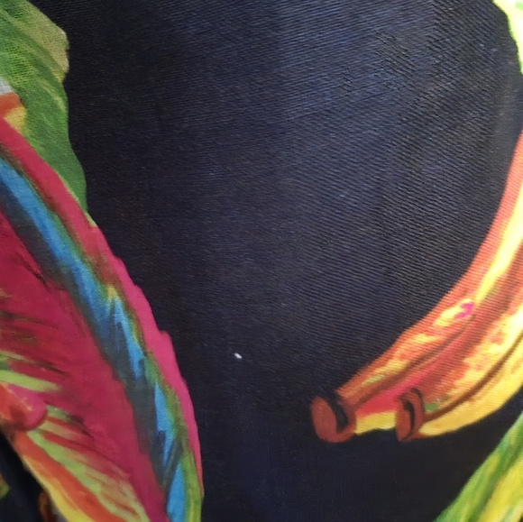 610🦃🎄 NWT farm rio preta banana linen blazer and pants set - Picture 12 of 13